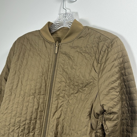 Lululemon Women’s Non-Stop Bomber jacket Artifact Brown size 6 - Picture 2 of 12